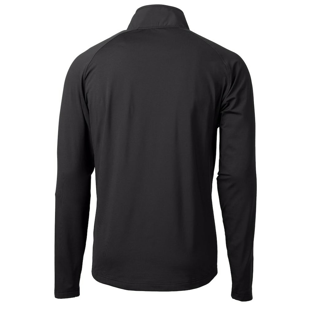 San Francisco 49ers Cutter & Buck Helmet Adapt Eco Knit Hybrid Recycled Quarter-Zip Pullover Top - Black online