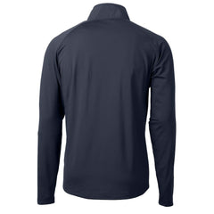 Chicago Bears Cutter & Buck Helmet Adapt Eco Knit Hybrid Recycled Quarter-Zip Pullover Top - Navy online