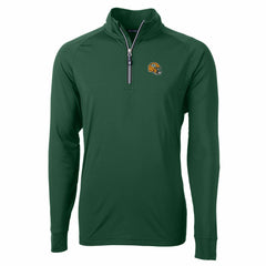 Green Bay Packers Cutter & Buck Helmet Adapt Eco Knit Stretch Recycled Quarter-Zip Pullover Top - Green discount