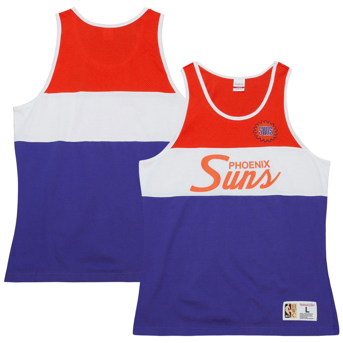 Phoenix Suns Special Script Tank Top - Purple | Mitchell & Ness discount
