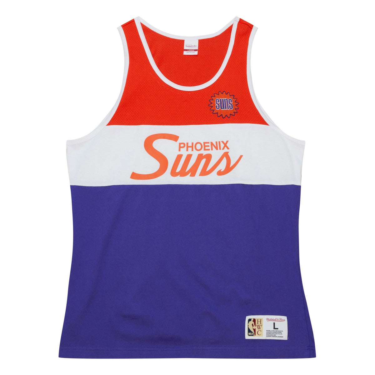 Phoenix Suns Special Script Tank Top - Purple | Mitchell & Ness discount