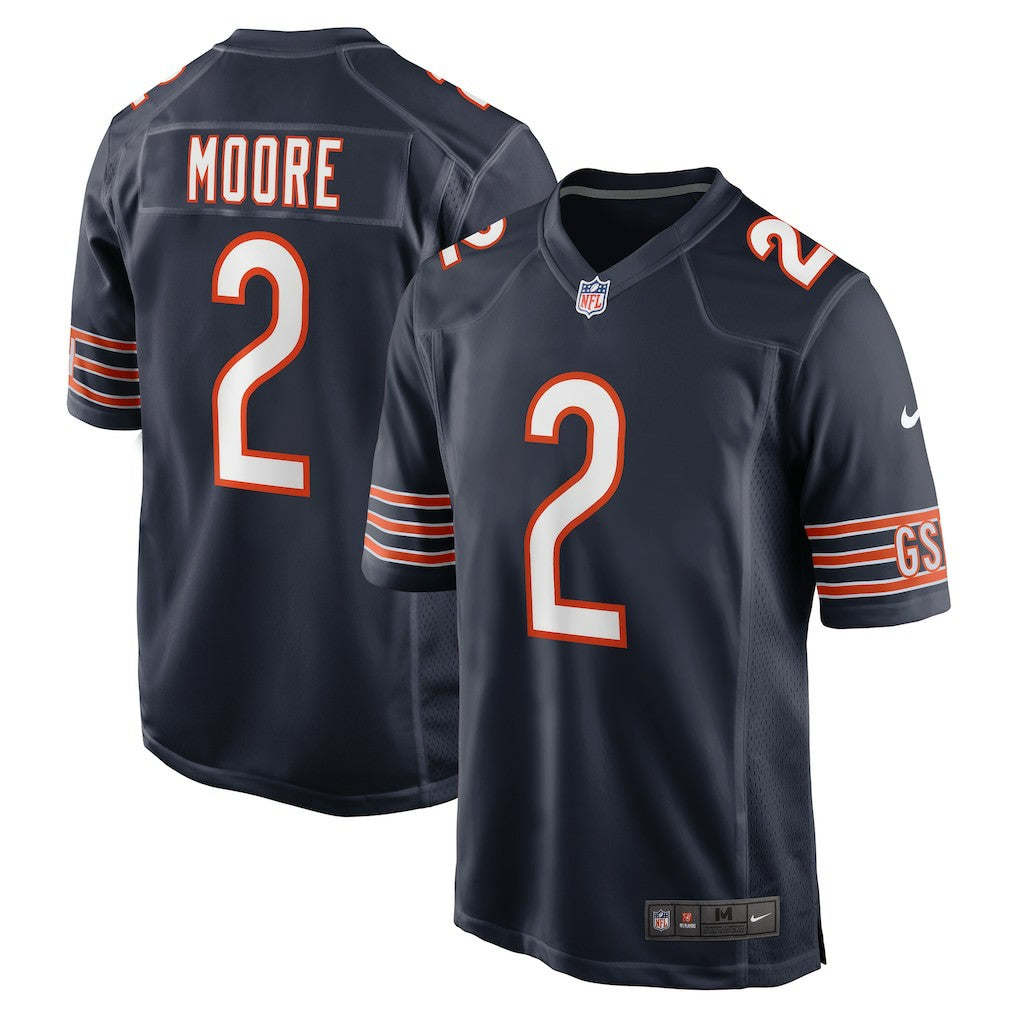 D.J. Moore Chicago Bears Team Color Game Jersey - Navy | Nike outlet