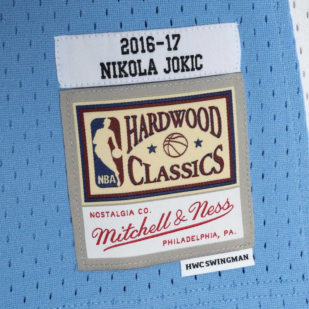 Nikola Jokic Denver Nuggets 2016/17 Swingman Jersey sale - Light Blue | Mitchell & Ness for sale
