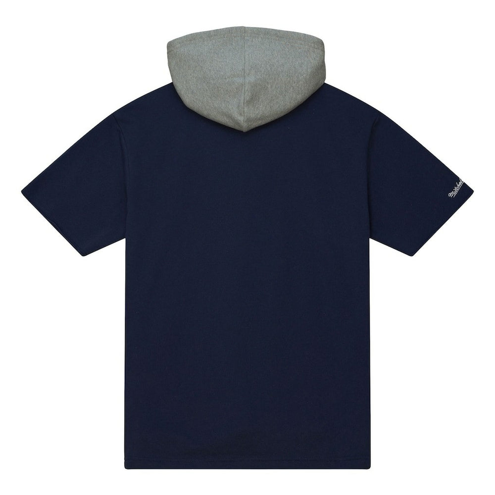 Dallas Cowboys Postgame Short Sleeve Hoodie - Navy on sale