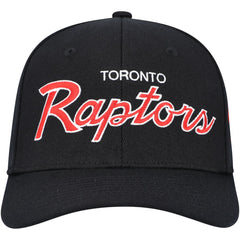 Toronto Raptors MVP Team Script 2.0 Stretch Snapback Hat - Black | Mitchell & Ness cheap