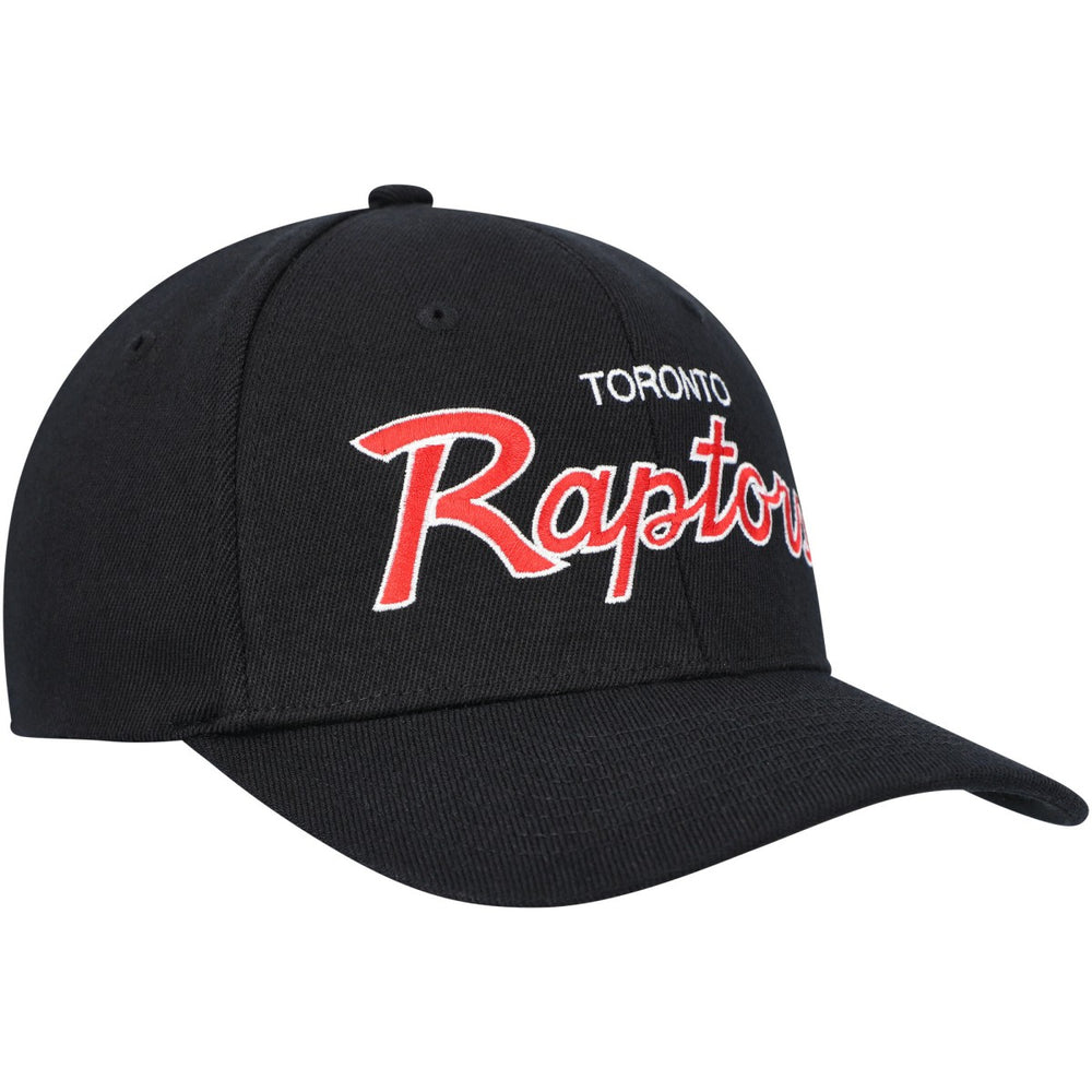 Toronto Raptors MVP Team Script 2.0 Stretch Snapback Hat - Black | Mitchell & Ness cheap
