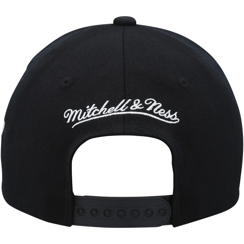 Utah Jazz MVP Team Script 2.0 Stretch Snapback Hat - Black | Mitchell & Ness outlet