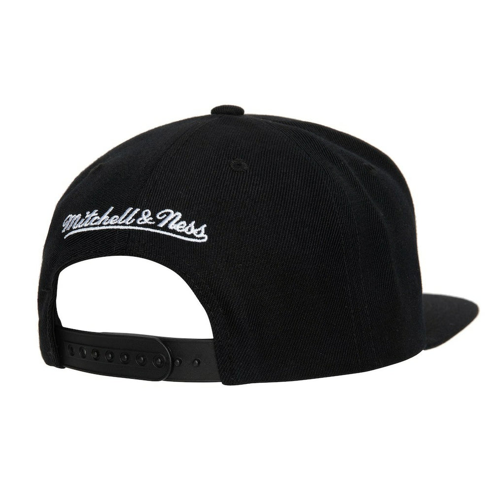 Golden State Warriors Hardwood Classics MVP Team Script 2.0 Snapback Hat sale - Black | Mitchell & Ness discount