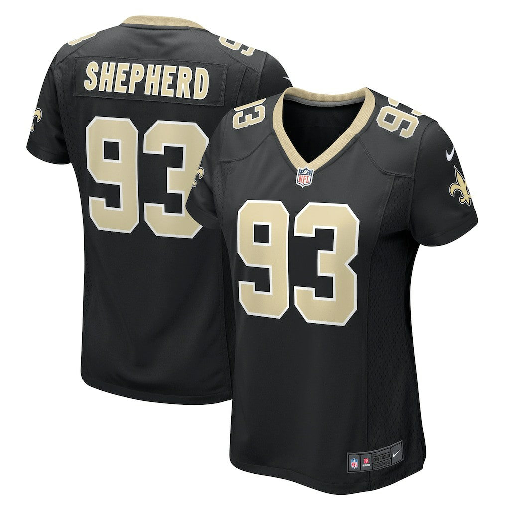 Nathan Shepherd New Orleans Saints Women's Game Jersey - Black | Nike discount