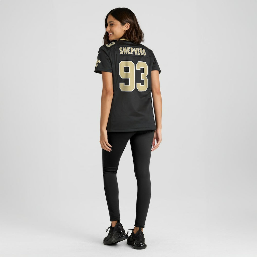 Nathan Shepherd New Orleans Saints Women's Game Jersey - Black | Nike discount