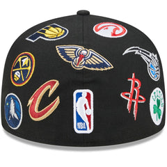 NBA x Staple 59FIFTY Fitted Hat - Black | New Era on sale