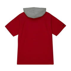 Kansas City Chiefs Postgame Short Sleeve Hoodie - Red on sale