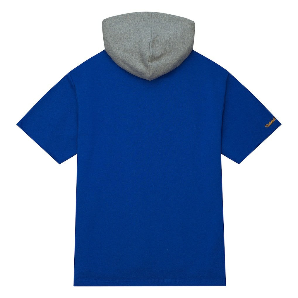Los Angeles Rams Postgame Short Sleeve Hoodie - Royal on sale