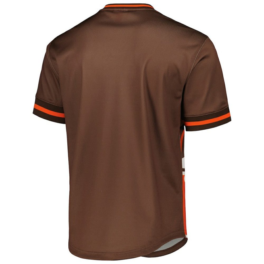 Cleveland Browns Jumbotron 3.0 Mesh V-Neck T-Shirt - Orange online