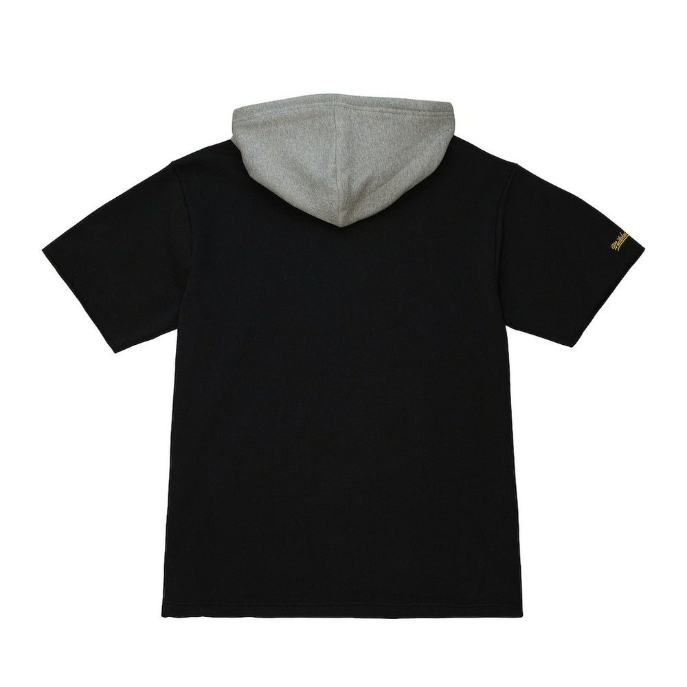 Las Vegas Raiders Postgame Short Sleeve Hoodie - Black outlet