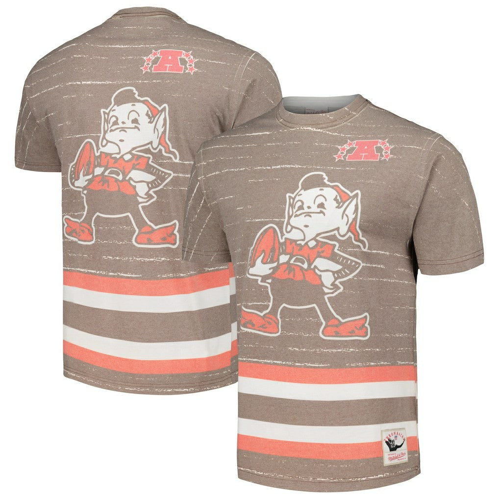 Cleveland Browns Jumbotron 3.0 T-Shirt - Brown discount