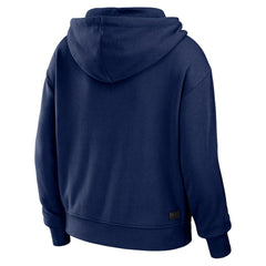Boston Red Sox WEAR by Erin Andrews Women's  Color Block Full-Zip Hoodie - Navy/White