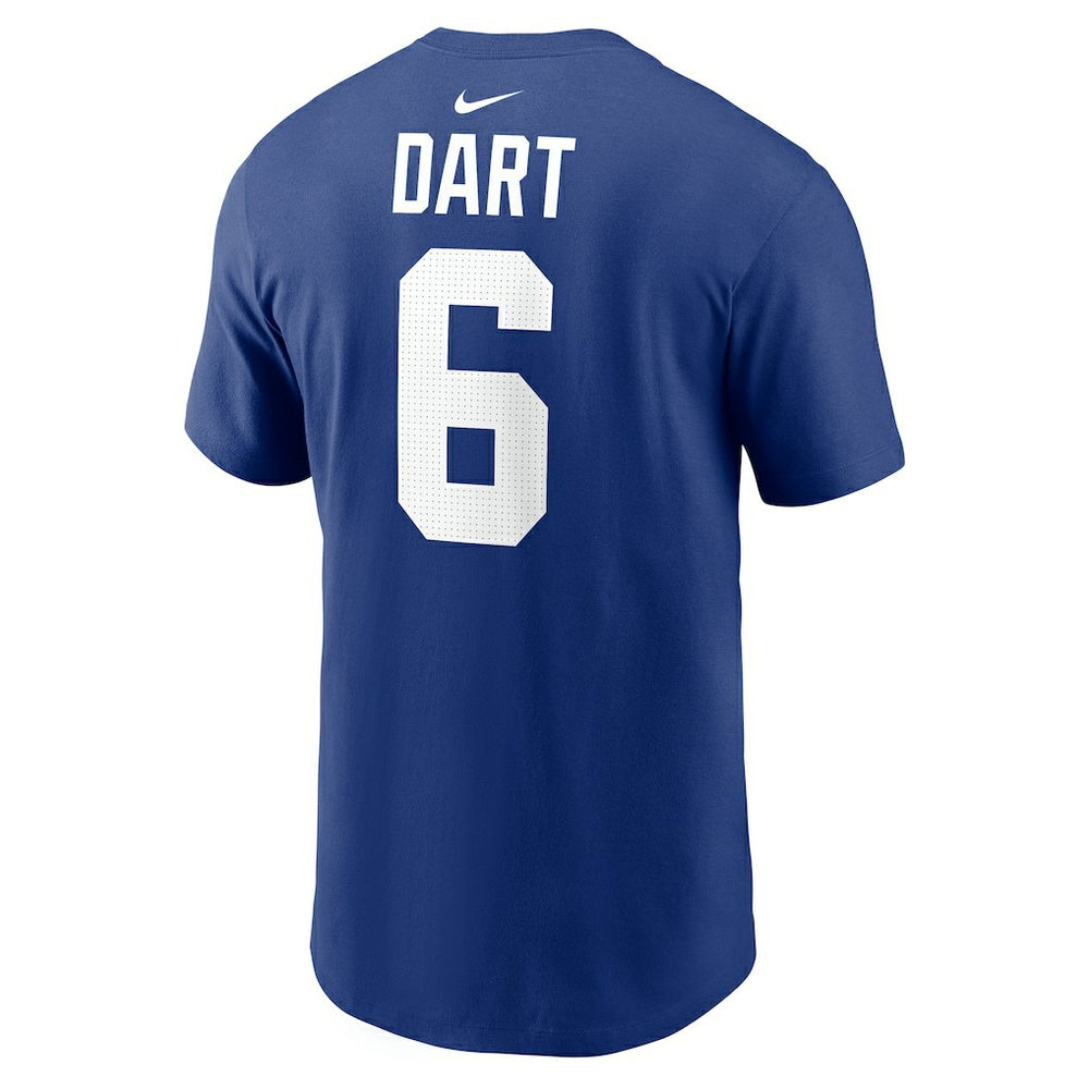 Jaxson Dart New York Giants Name & Number T-Shirt - Royal | Nike discount