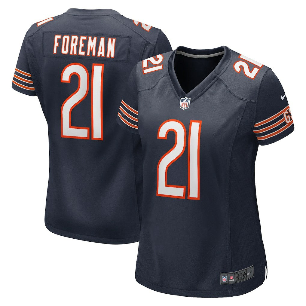 D'Onta Foreman Chicago Bears Women's Game Jersey - Navy | Nike online