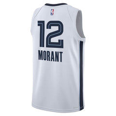Ja Morant Memphis Grizzlies Youth Swingman Jersey - Association Edition - White | Nike shop