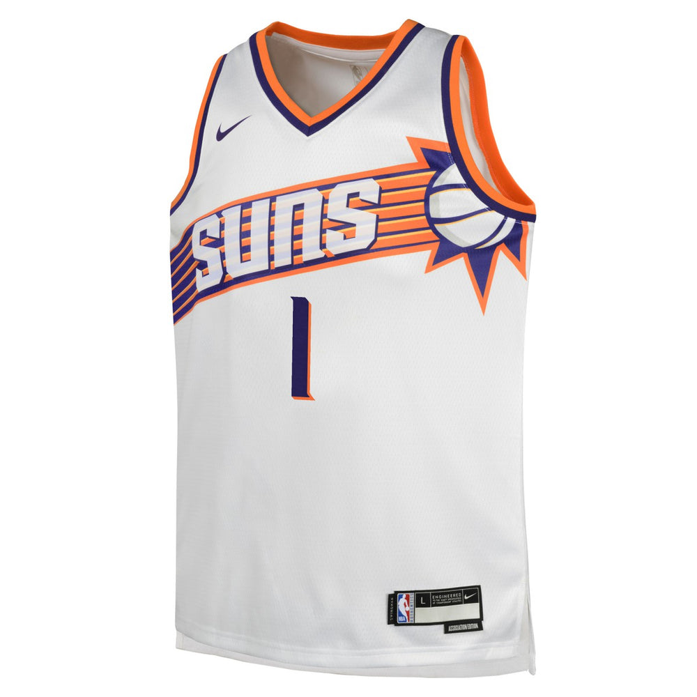 Devin Booker Phoenix Suns Youth Swingman Jersey - Association Edition - White | Nike discount