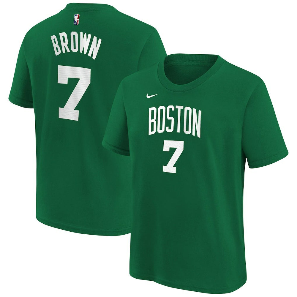Jaylen Brown Boston Celtics Youth Icon Name & Number T-Shirt - Kelly Green sale