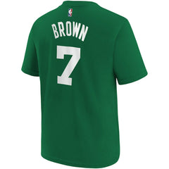 Jaylen Brown Boston Celtics Youth Icon Name & Number T-Shirt - Kelly Green sale