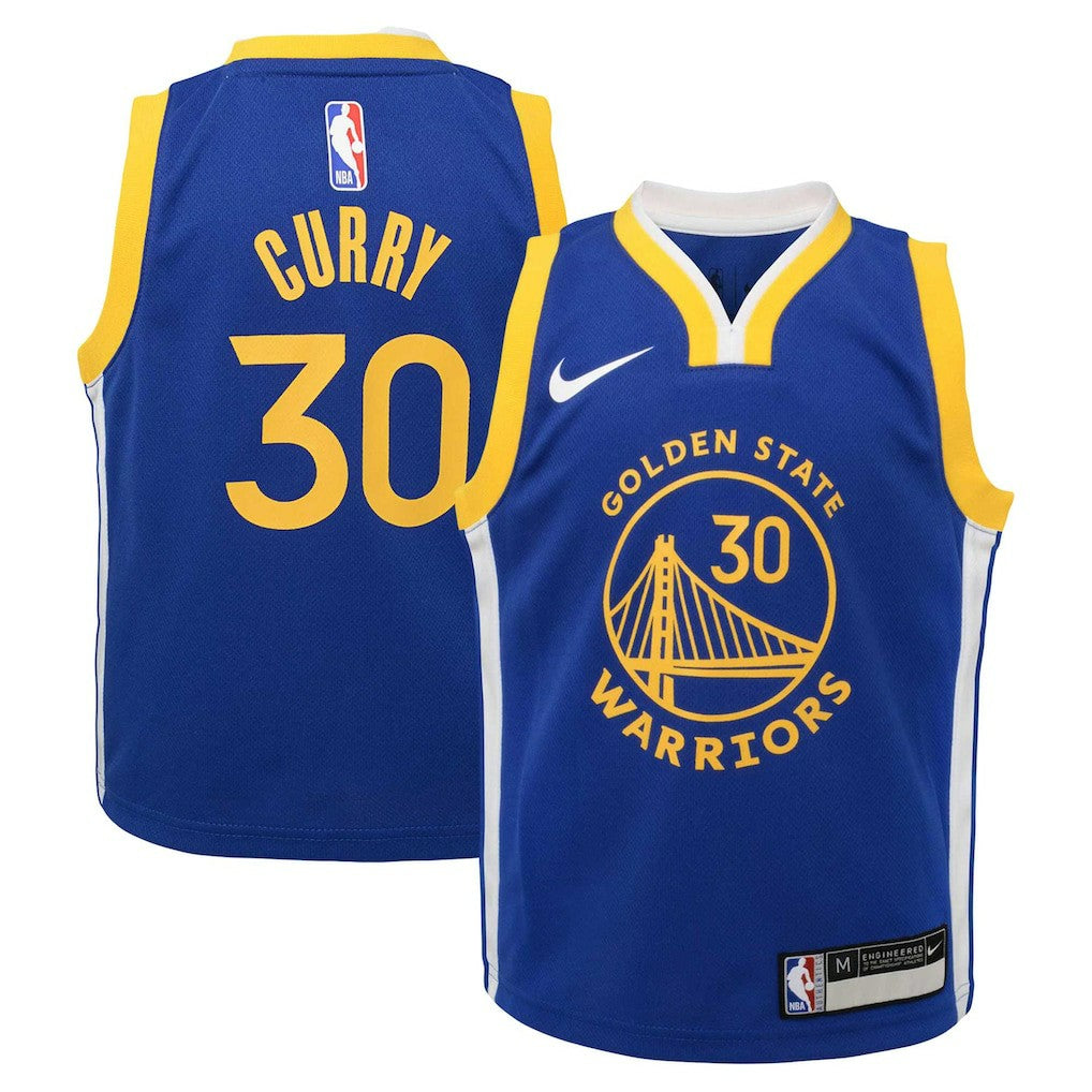 Stephen Curry Golden State Warriors Preschool Dri-FIT Swingman Player Jersey sale - Icon Editi- Royal | Nike on sale