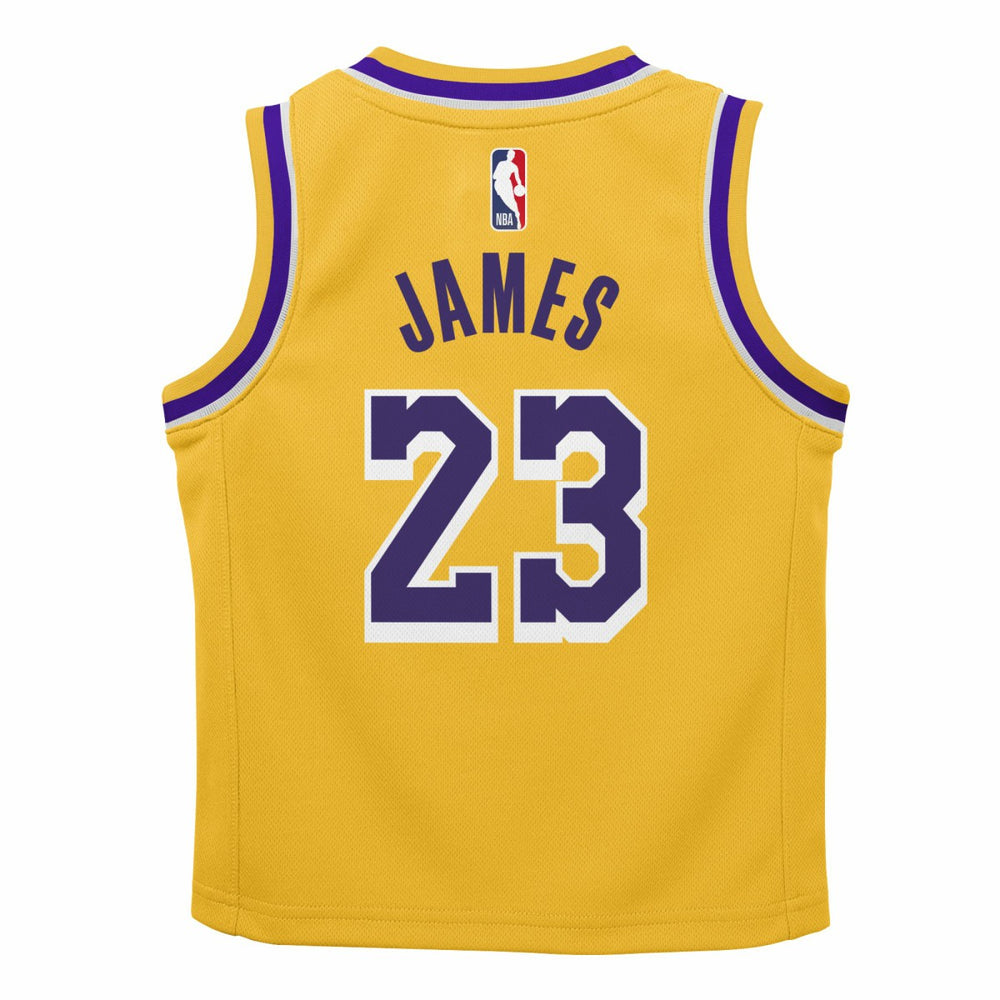 LeBron James Los Angeles Lakers Preschool Dri-FIT Swingman Player Jersey - Icon Edition - Gold | Nike sale