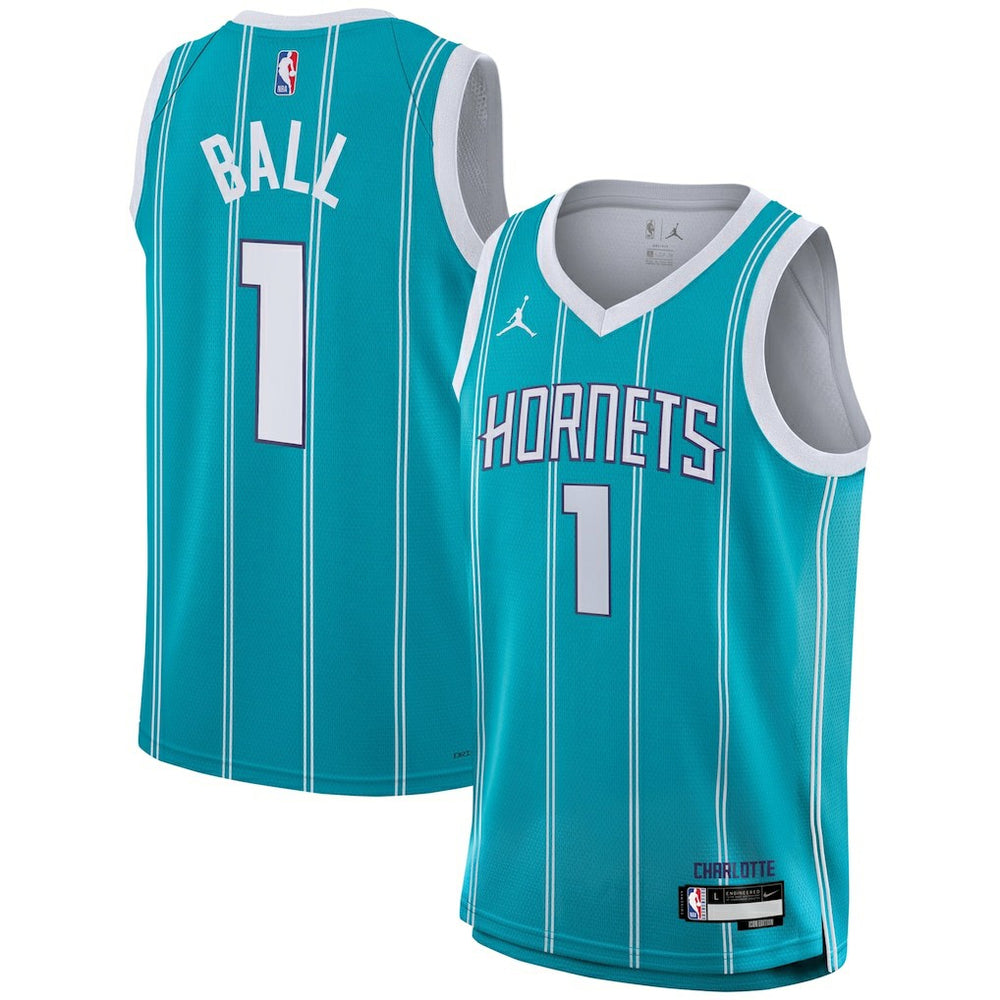 LaMelo Ball Charlotte Hornets Youth Swingman Jersey - Icon Edition - Teal | Nike cheap