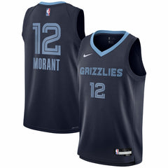 Ja Morant Memphis Grizzlies Youth Swingman Jersey - Icon Edition - Navy | Nike cheap