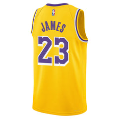 LeBron James Los Angeles Lakers Youth Swingman Jersey - Icon Edition - Gold | Nike online