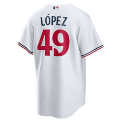 Pablo López Minnesota Twins Home  Replica Player Jersey - White | Nike