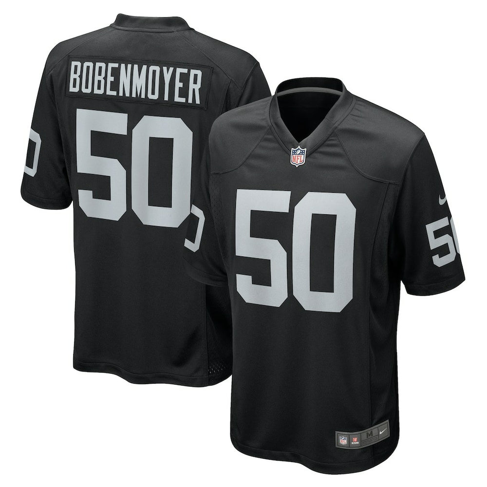 Jacob Bobenmoyer Las Vegas Raiders Game Player Jersey - Black | Nike on sale