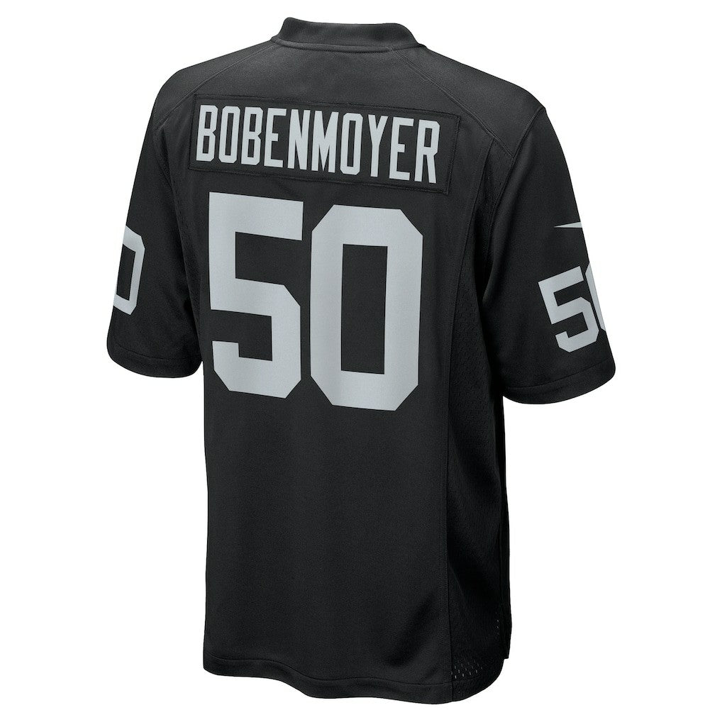 Jacob Bobenmoyer Las Vegas Raiders Game Player Jersey - Black | Nike on sale