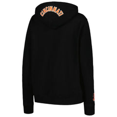 Cincinnati Bengals Pro Standard Women's Animal Print Fleece Pullover Hoodie - Black sale