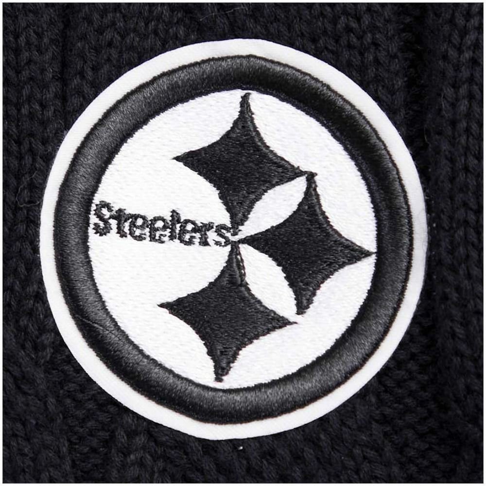Pittsburgh Steelers Pro Standard Women's Prep V-Neck Pullover Sweater - Black outlet