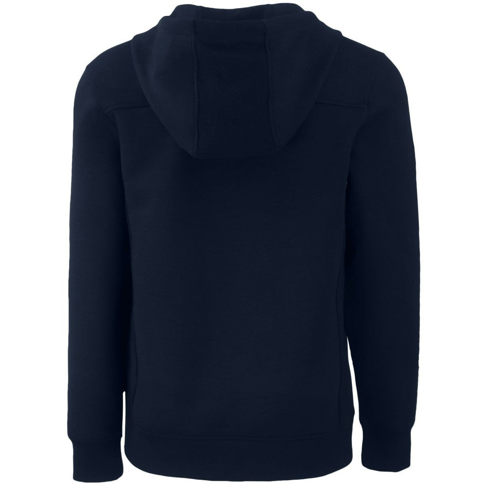 Milwaukee Brewers Cutter & Buck Roam Eco Half-Zip Recycled Pullover Hoodie - Navy