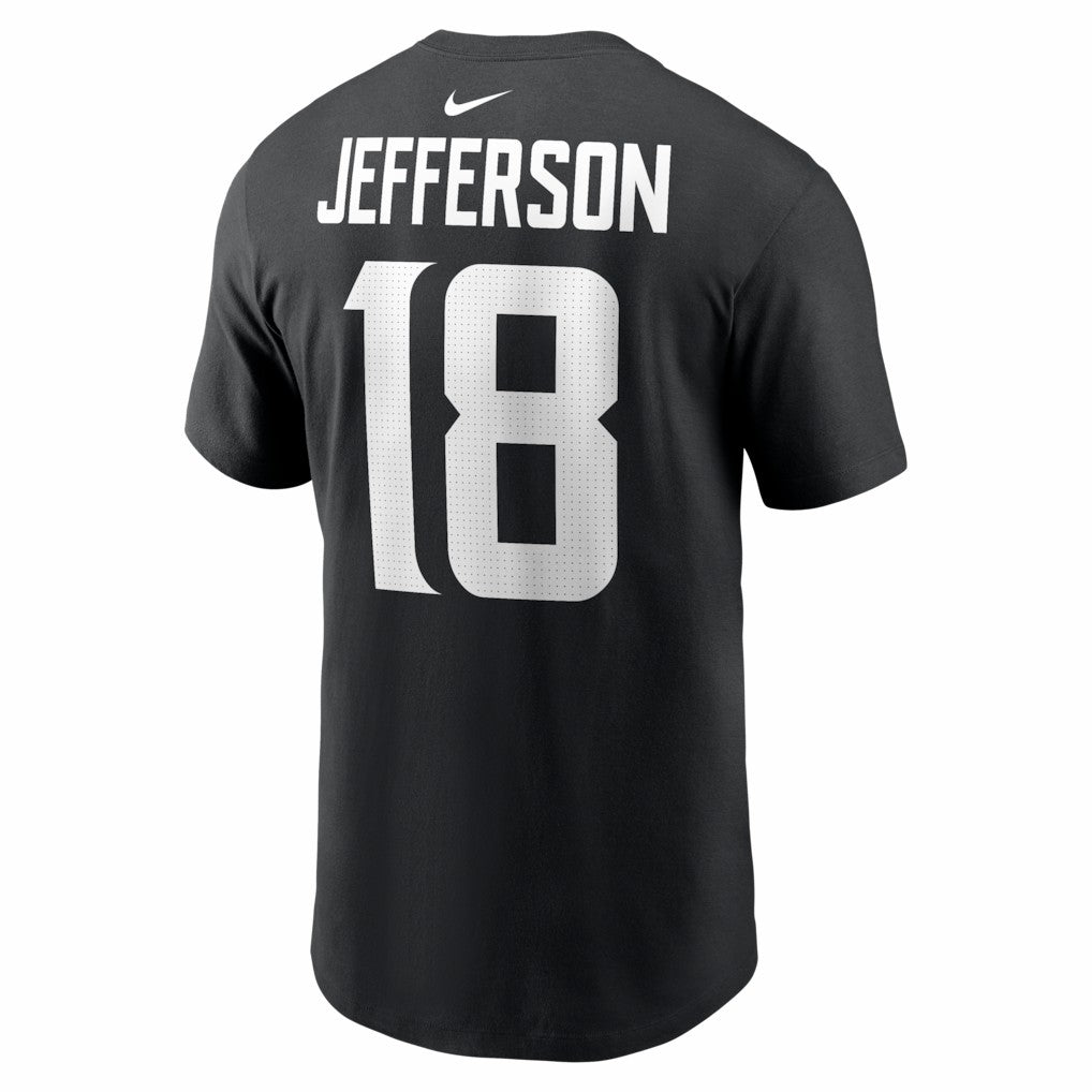 Justin Jefferson Minnesota Vikings Name & Number T-Shirt - Black | Nike online