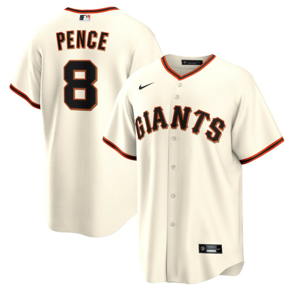Hunter Pence San Francisco Giants Home Retired Player Replica Jersey - Cream | Nike