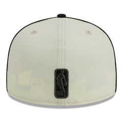 Brooklyn Nets Piping 2-Tone 59FIFTY Fitted Hat - Cream/Black | New Era shop