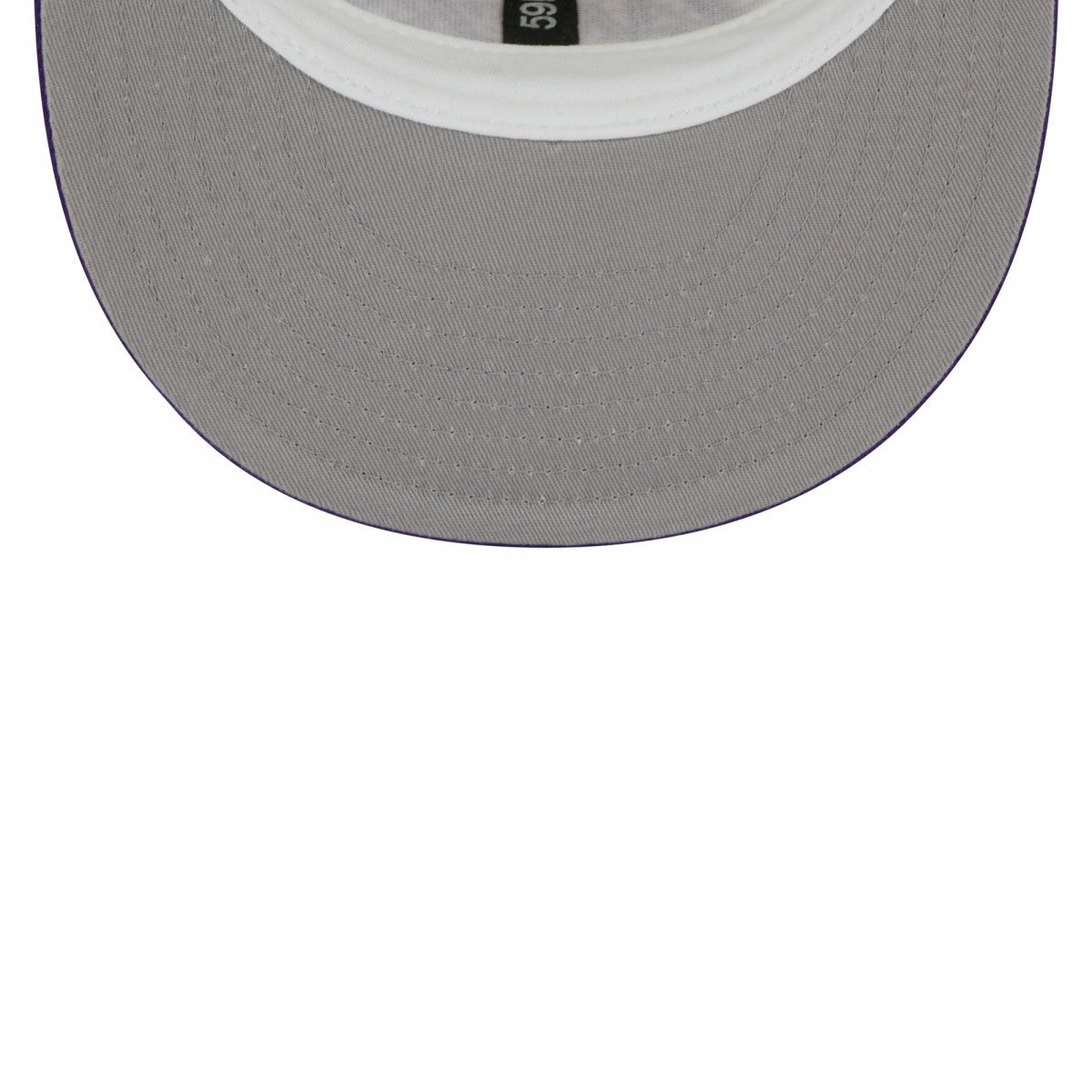Los Angeles Lakers Piping 2-Tone 59FIFTY Fitted Hat - Cream/Purple | New Era outlet