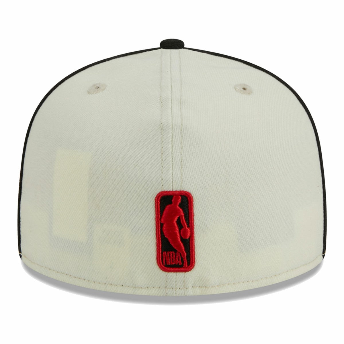Portland Trail Blazers Piping 2-Tone 59FIFTY Fitted Hat - Cream/Black | New Era sale