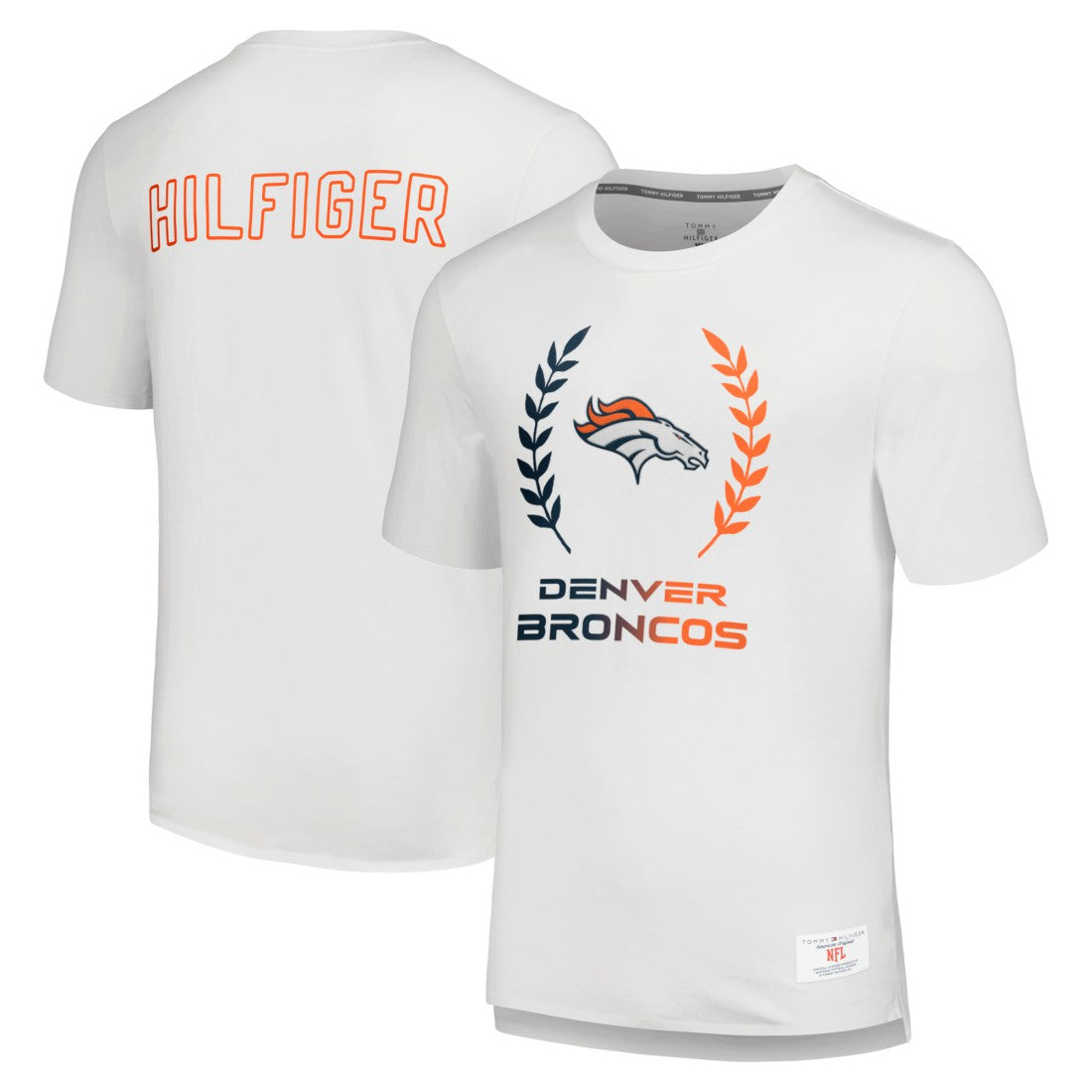 Denver Broncos Tommy Hilfiger Miles T-Shirt - White online