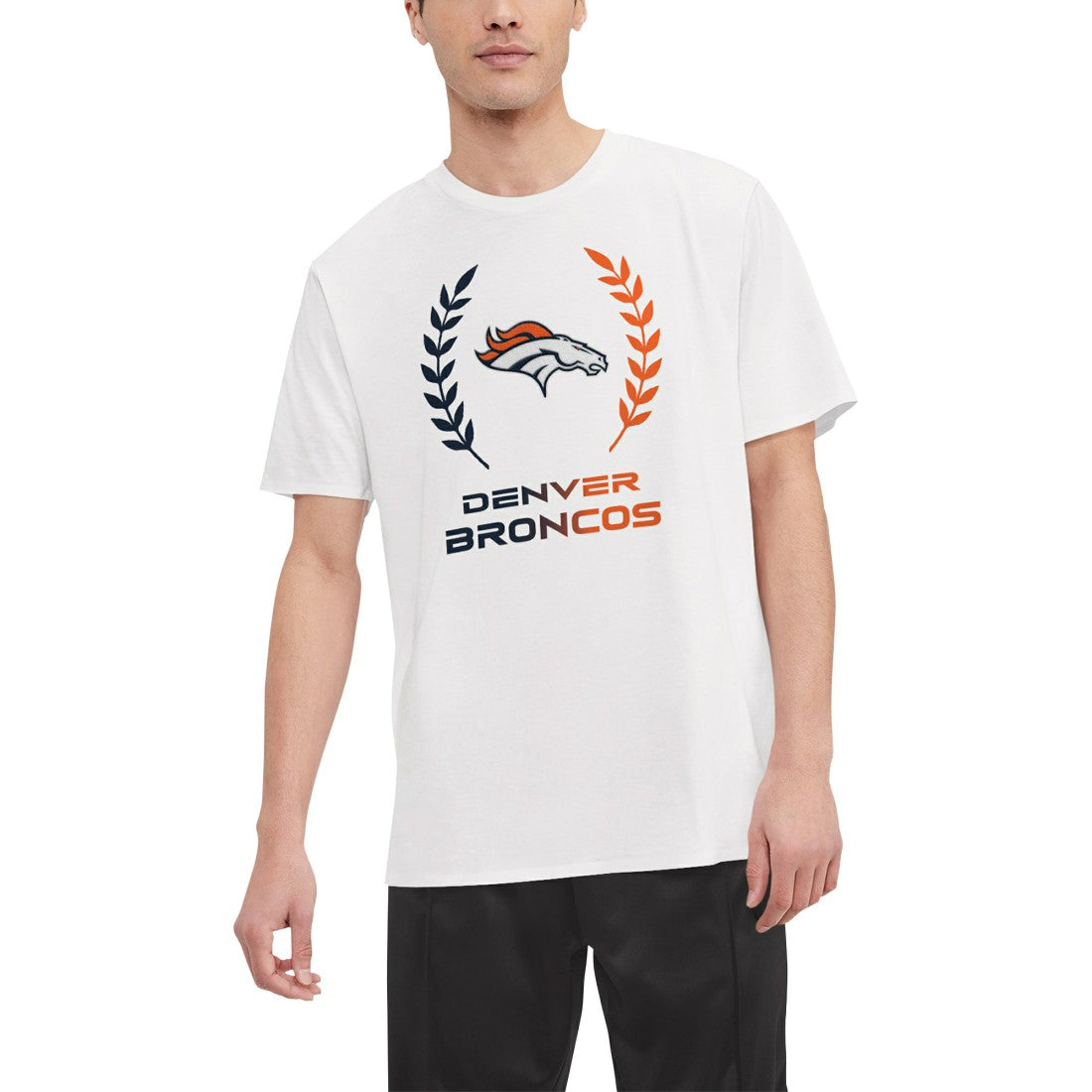 Denver Broncos Tommy Hilfiger Miles T-Shirt - White online