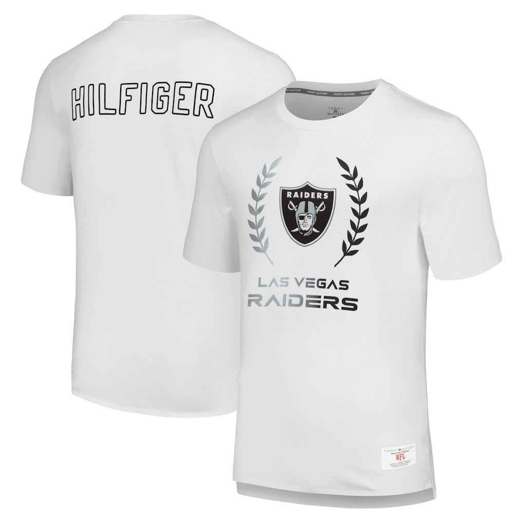 Las Vegas Raiders Tommy Hilfiger Miles T-Shirt - White discount