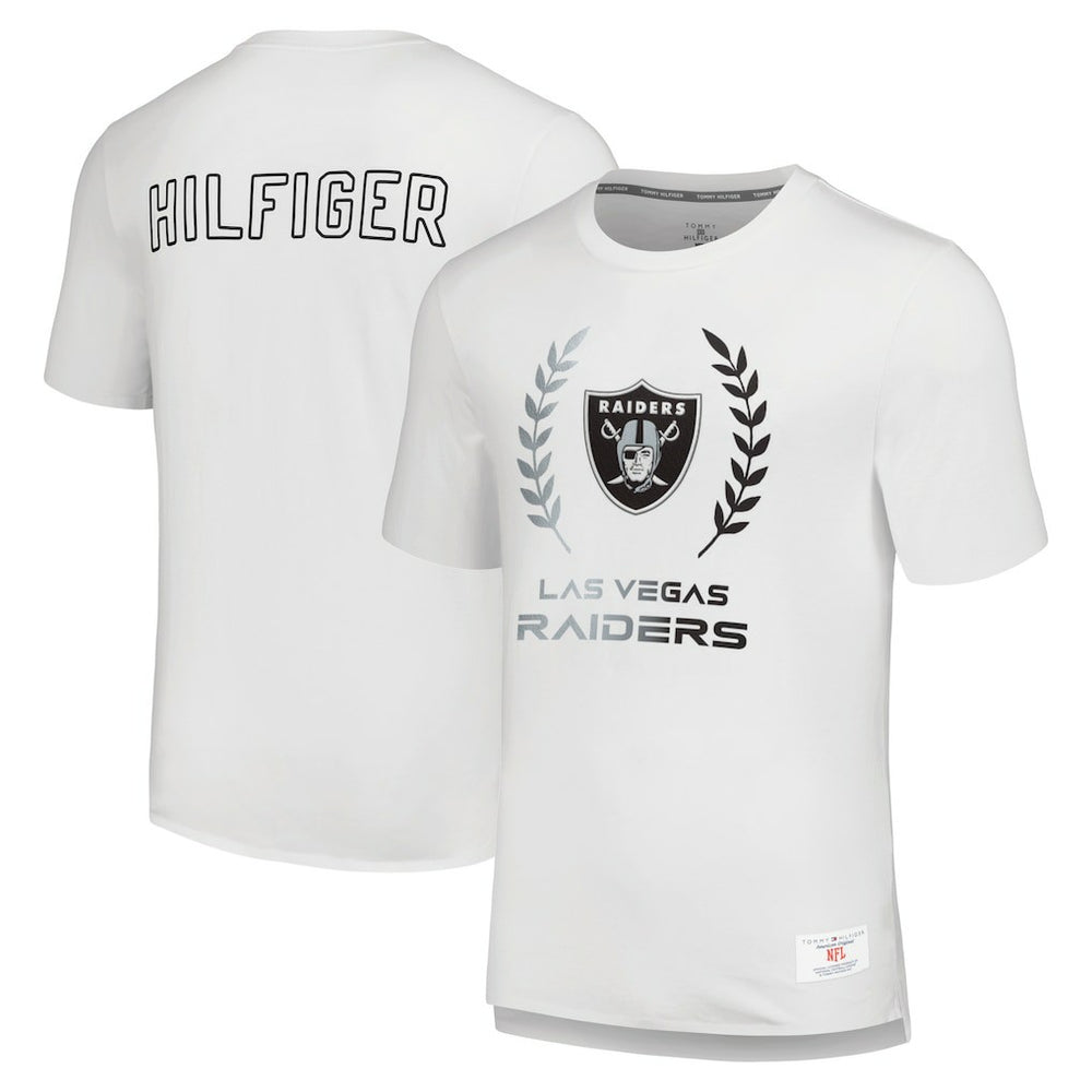 Las Vegas Raiders Tommy Hilfiger Miles T-Shirt - White discount