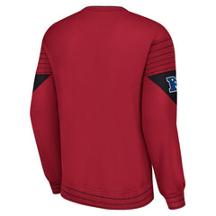 Arizona Cardinals Starter Face-Off Pullover Sweatshirt - Cardinal cheap