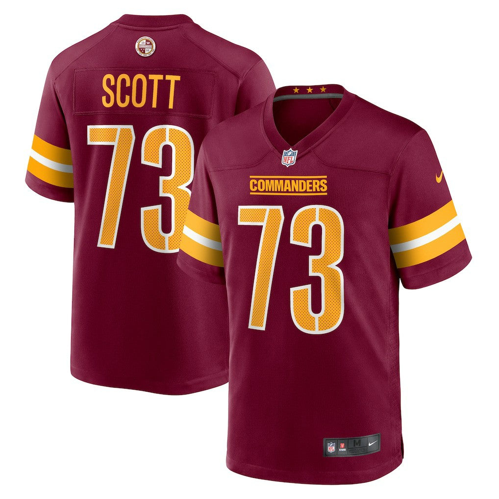 Trent Scott Washington Commanders Game Jersey - Burgundy | Nike outlet