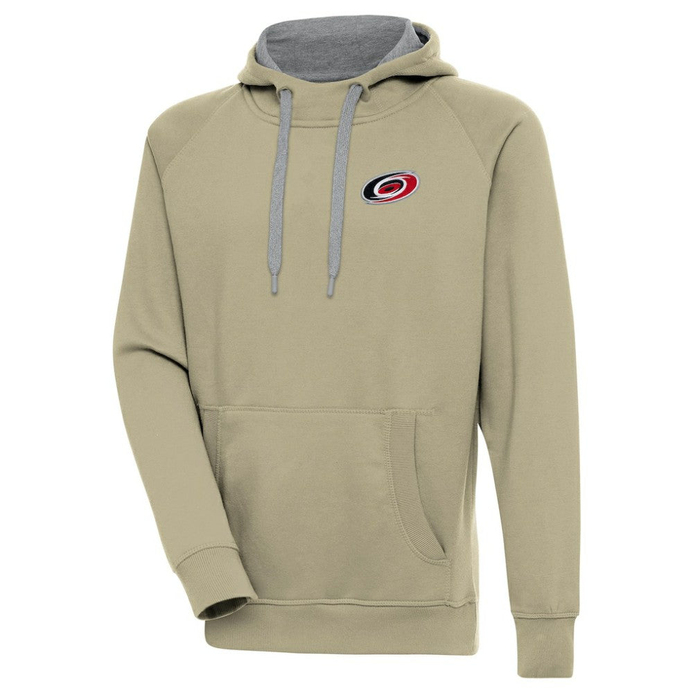 Carolina Hurricanes Antigua Victory Pullover Hoodie Khaki